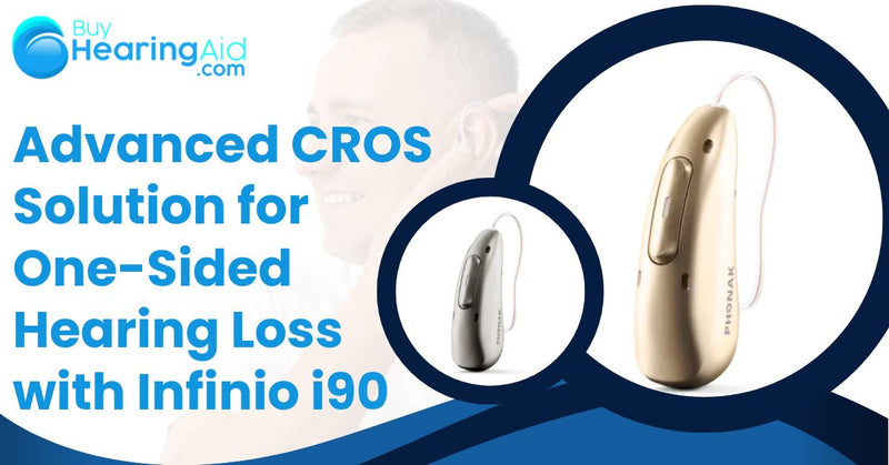 Advanced CROS Solution for One-Sided Hearing Loss with Infinio i90