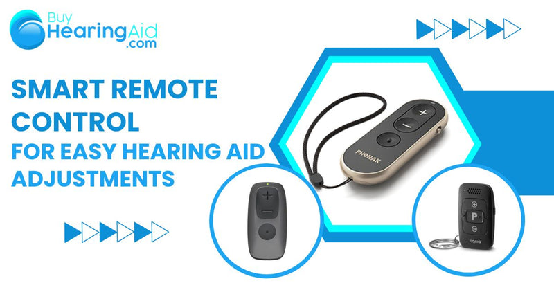 Simple Remote Control for Effortless Hearing Aid Volume and Program Ad