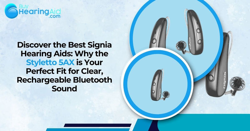 best rechargeable Signia hearing aids rechargeable with Bluetooth