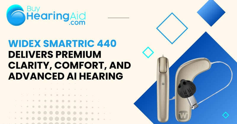 Widex SmartRIC 440 Delivers Premium Clarity, Comfort, and Advanced AI