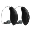 Starkey Omega AI+ 24 RIC RT rechargeable hearing aids in Black