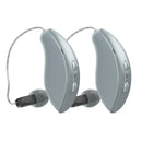 Starkey Omega AI+ 24 RIC RT rechargeable hearing aids in Silver