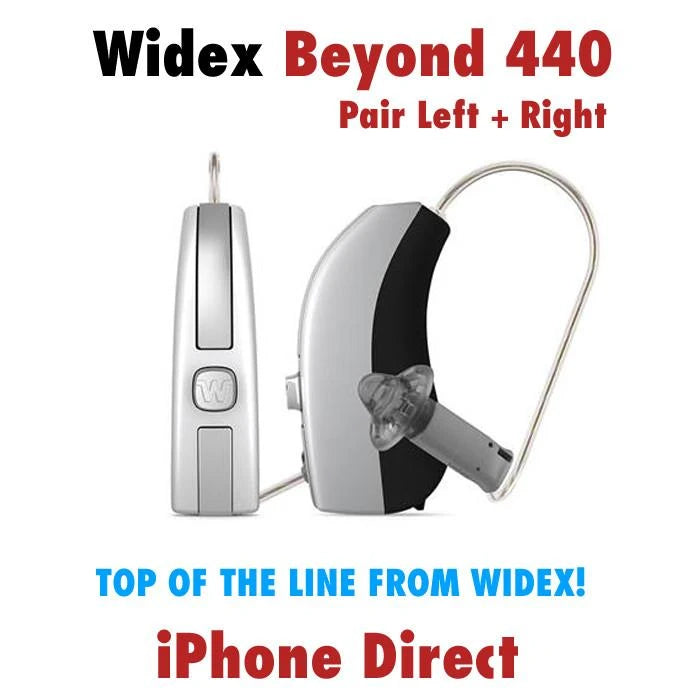 Widex Beyond 440 Hearing Aids (iPhone Compatible) - Pair